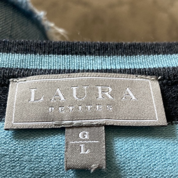 Laura petites grey and blue sweaters - Picture 3 of 4